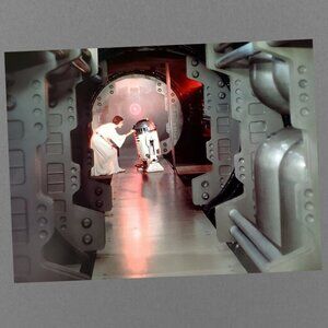 Star Wars Poster Princess Leia Photo R2D2 Art